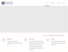 Tablet Screenshot of evanhoehelpdesk.com